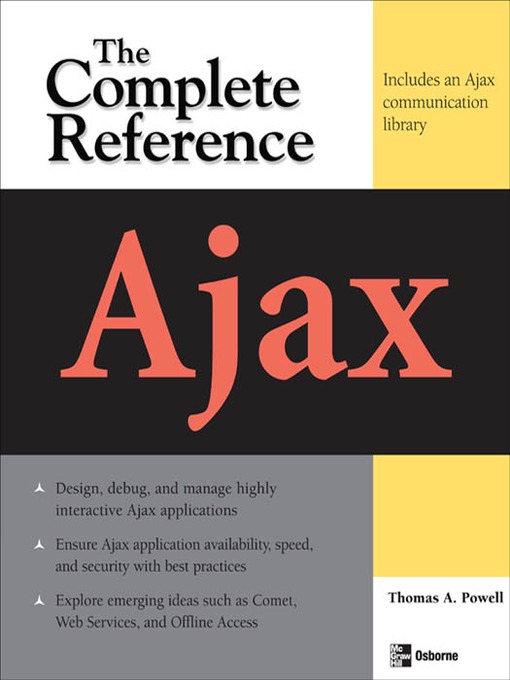 Title details for Ajax by Thomas A. Powell - Available